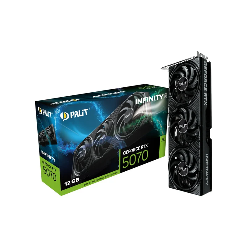 Palit GeForce RTX 5070 Infinity 3 12GB GDDR7 Graphics Card