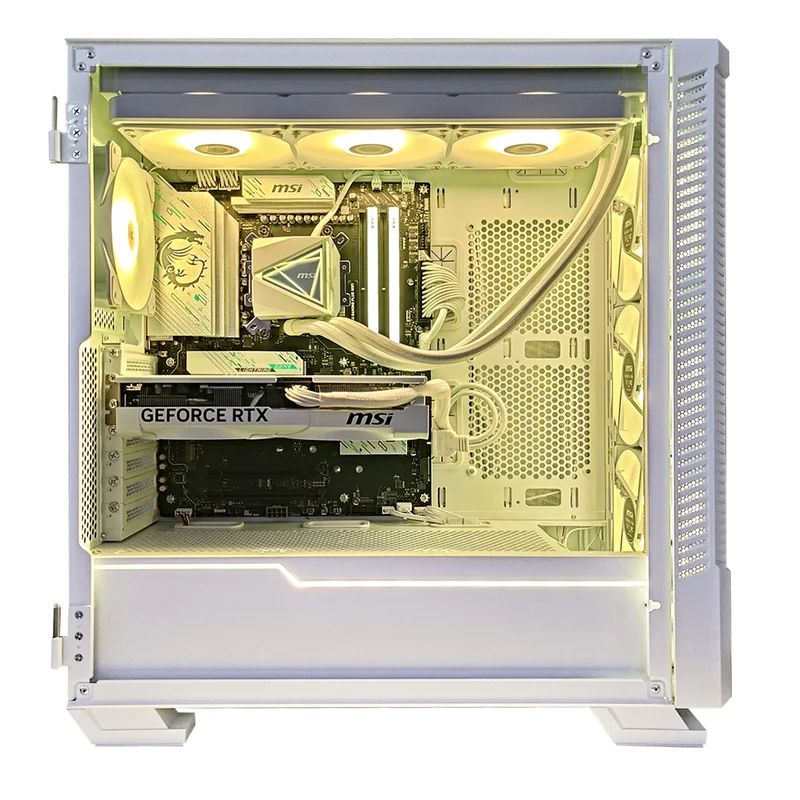 Optima Velox White Desktop Gaming PC | AMD Ryzen 7 9700X | 32GB RAM | 1TB SSD | RTX 5070 OC | Windows 11 Pro