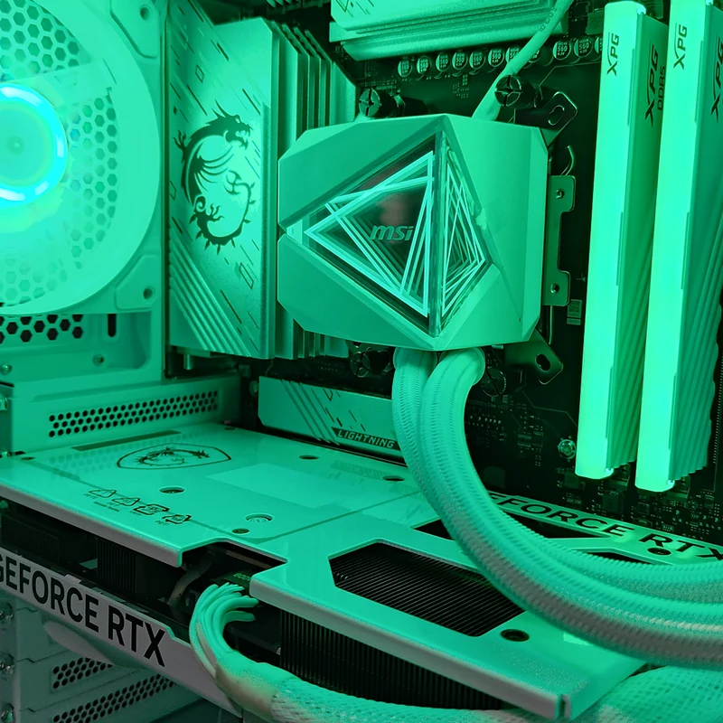 Optima Velox White Desktop Gaming PC | AMD Ryzen 7 9700X | 32GB RAM | 1TB SSD | RTX 5070 OC | Windows 11 Pro
