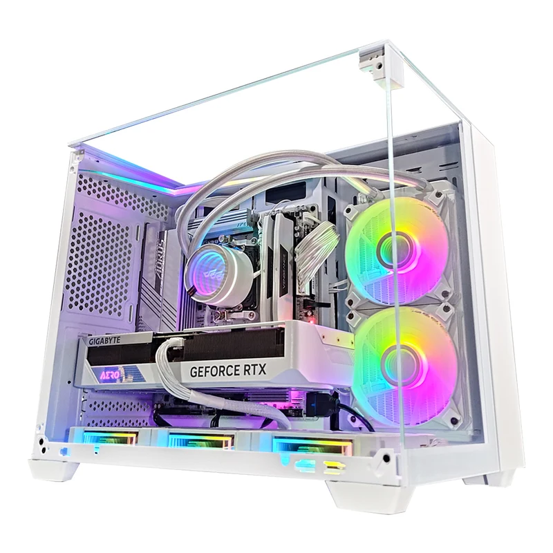 Sophos TH285M White Desktop Gaming PC | AMD Ryzen 7 7700X | 32GB RAM | 1TB SSD | RTX 4070 OC | Windows 11 Pro