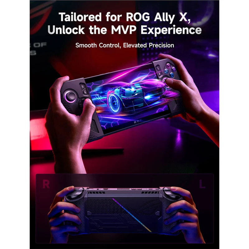 JSAUX Silicone Grip for ROG Ally X (Black) (PC0113)