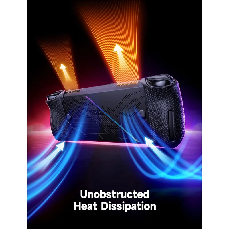 JSAUX Silicone Grip for ROG Ally X (Black) (PC0113)
