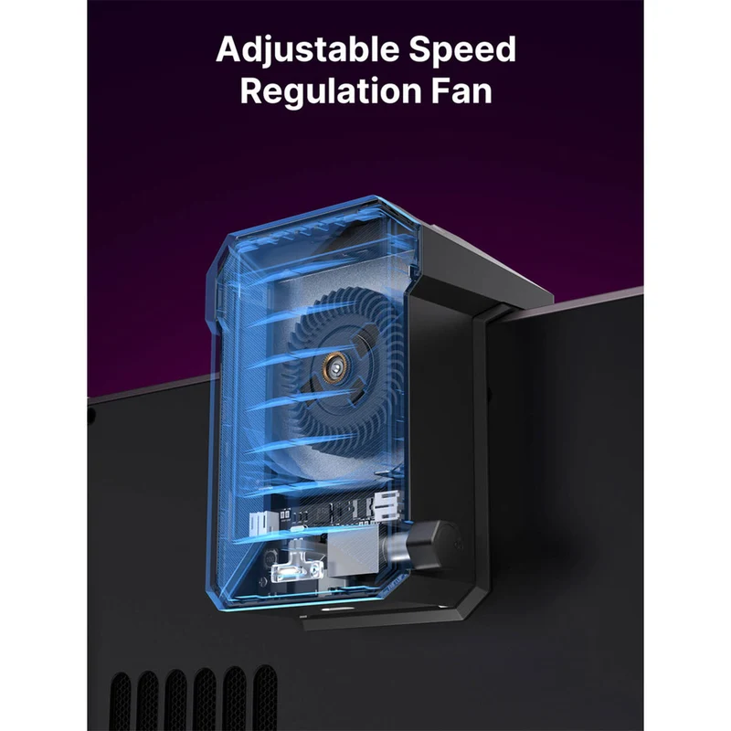 JSAUX Cooling Fans for Steam Deck/ Steam Deck OLED (Black) (GP0200)