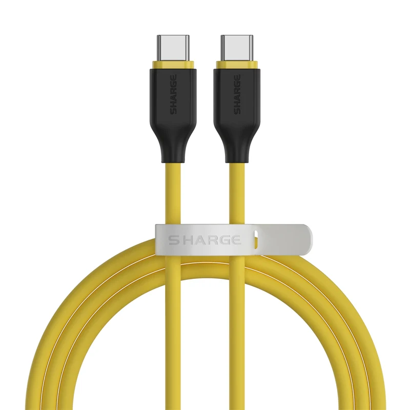 Sharge 100W USB-C to USB-C Highly-Elastic Cable 1.5m (SL104)