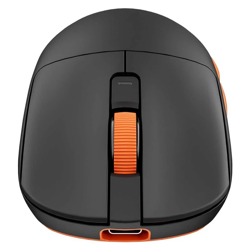 Royal Kludge M30 1K Hz Gaming Mouse (Black Orange, White Blue, RK Orange)