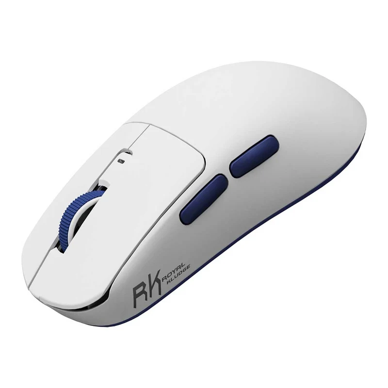 Royal Kludge M30 1K Hz Gaming Mouse (Black Orange, White Blue, RK Orange)
