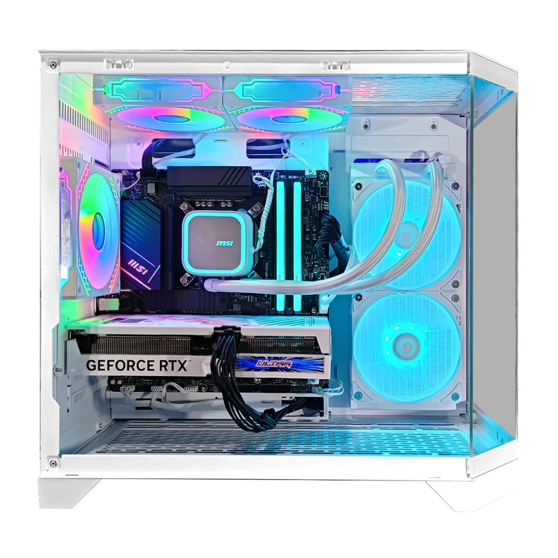Sigma Spectra White Desktop Gaming PC | Intel i5 14400F | 16GB RAM | 1TB SSD | RTX 4060 Ti | Windows 11 Pro
