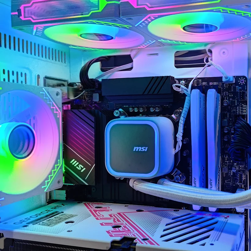 Sigma Spectra White Desktop Gaming PC | Intel i5 14400F | 16GB RAM | 1TB SSD | RTX 4060 Ti | Windows 11 Pro