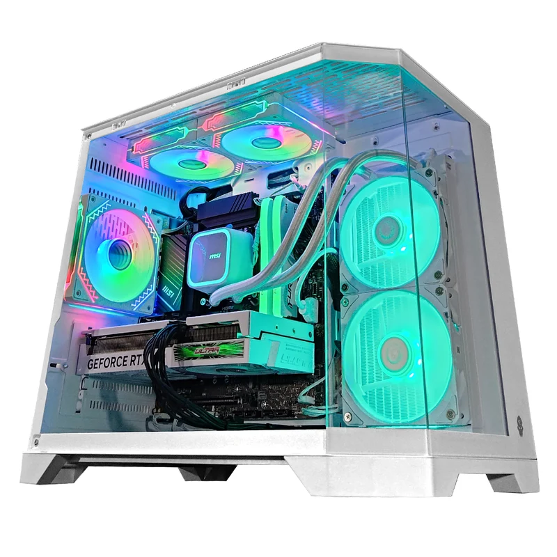Sigma Spectra White Desktop Gaming PC | Intel i5 14400F | 16GB RAM | 1TB SSD | RTX 4060 Ti | Windows 11 Pro