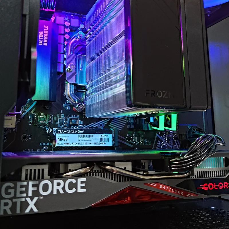 Alpha Reyna Black Desktop Gaming PC | AMD Ryzen 5 5500 | 16GB RAM | 512GB SSD | RTX 4060 | Windows 11 Pro