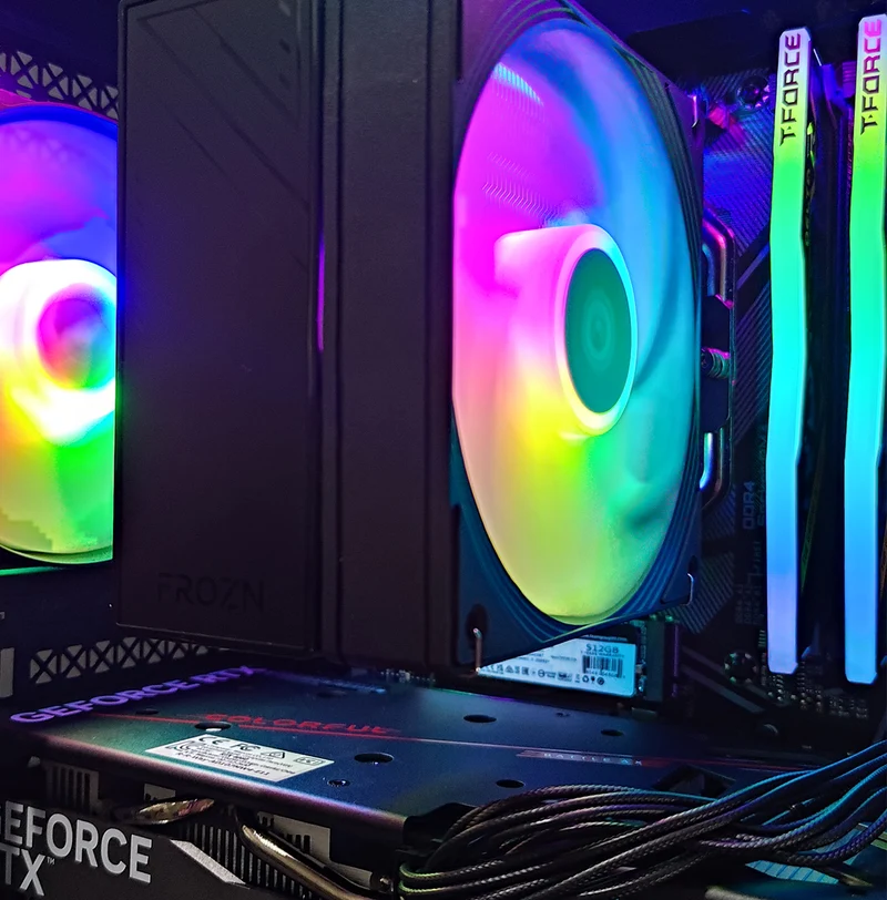 Alpha Reyna Black Desktop Gaming PC | AMD Ryzen 5 5500 | 16GB RAM | 512GB SSD | RTX 4060 | Windows 11 Pro