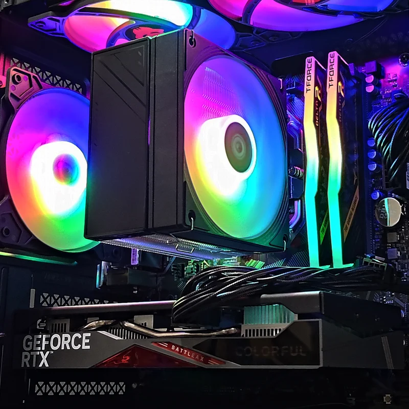 Alpha Reyna Black Desktop Gaming PC | AMD Ryzen 5 5500 | 16GB RAM | 512GB SSD | RTX 4060 | Windows 11 Pro