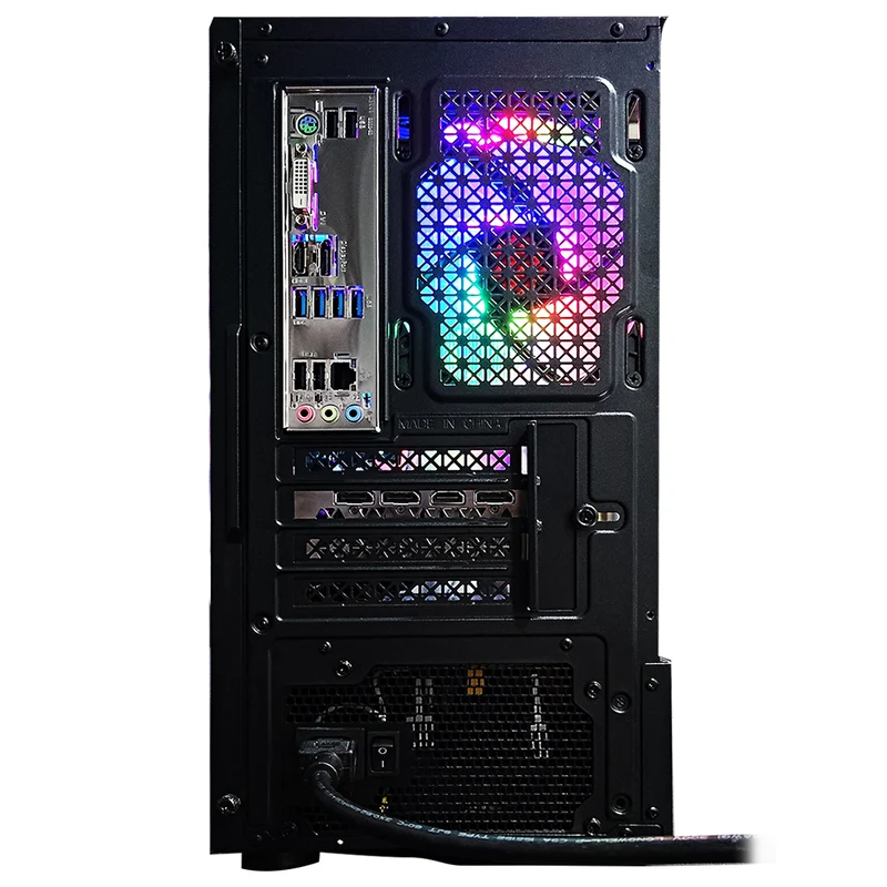 Alpha Reyna Black Desktop Gaming PC | AMD Ryzen 5 5500 | 16GB RAM | 512GB SSD | RTX 4060 | Windows 11 Pro