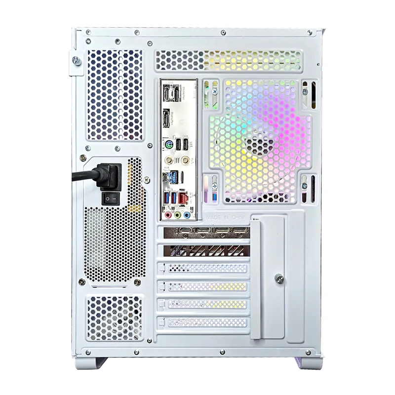 Sophos Iota C70 White Desktop Gaming PC | AMD Ryzen 7 7700X | 32GB RAM | 1TB SSD | RTX 4070 | Windows 11 Pro
