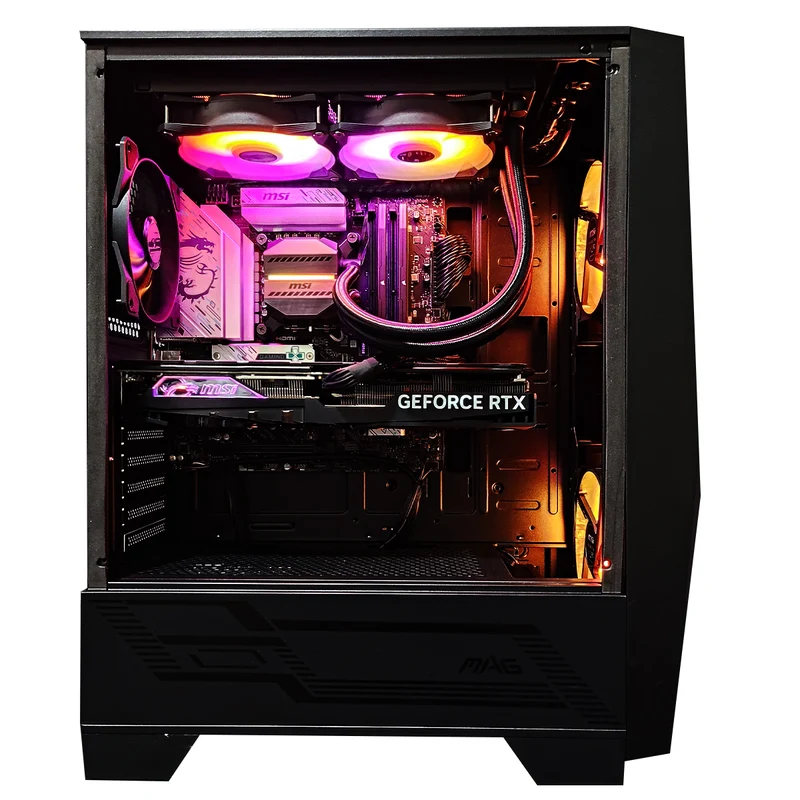 Sophos Forge 100R Black Desktop Gaming PC | Intel i7 14700F | 32GB RAM | 1TB SSD | RTX 4070 Super | Windows 11 Pro