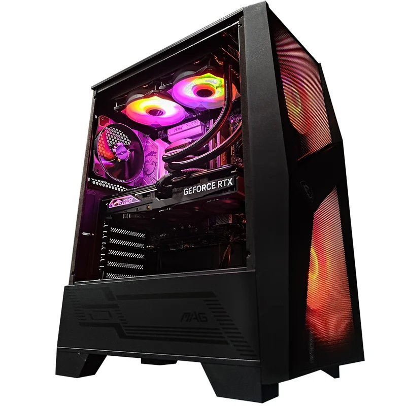 Sophos Forge 100R Black Desktop Gaming PC | Intel i7 14700F | 32GB RAM | 1TB SSD | RTX 4070 Super | Windows 11 Pro
