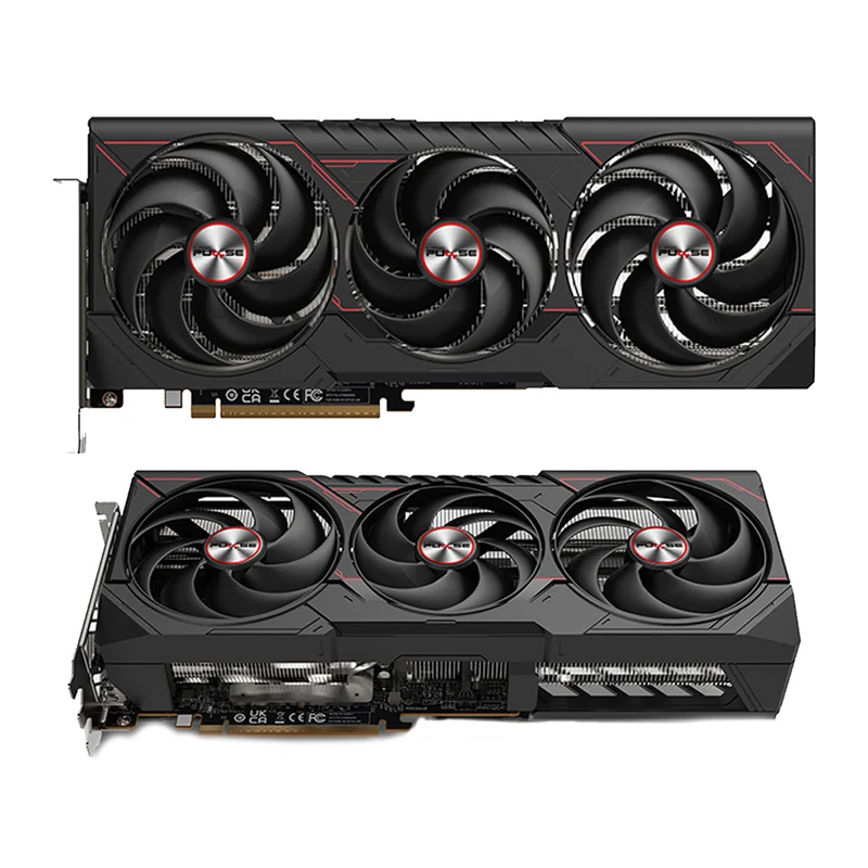 Sapphire Pulse AMD Radeon RX 9070 XT Gaming 16GB Dual HDMI/Dual DP Graphics Card