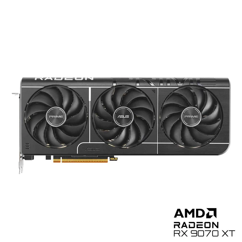 ASUS Prime Radeon RX 9070 XT OC Edition 16GB GDDR6 Graphics Card