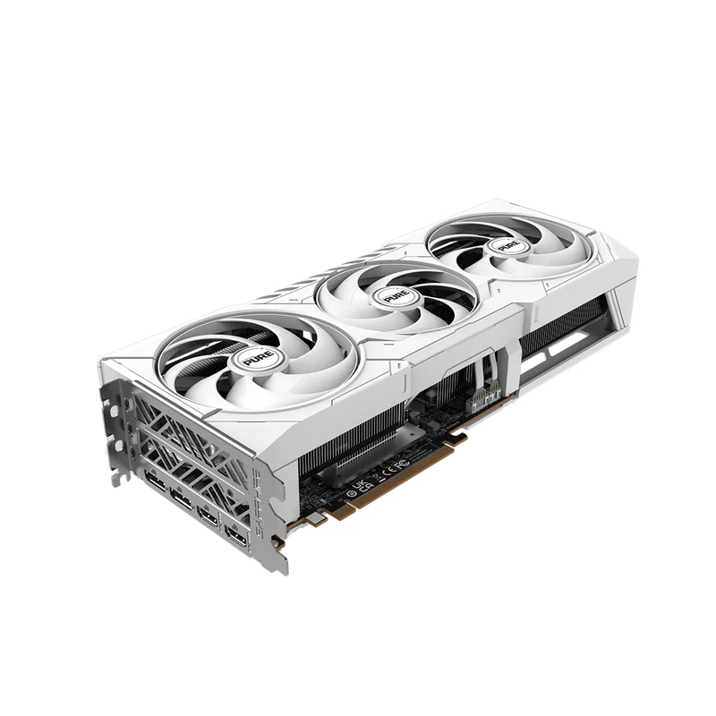 Sapphire Pure AMD Radeon RX 9070 XT Gaming OC 16GB Dual HDMI/Dual DP Graphics Card