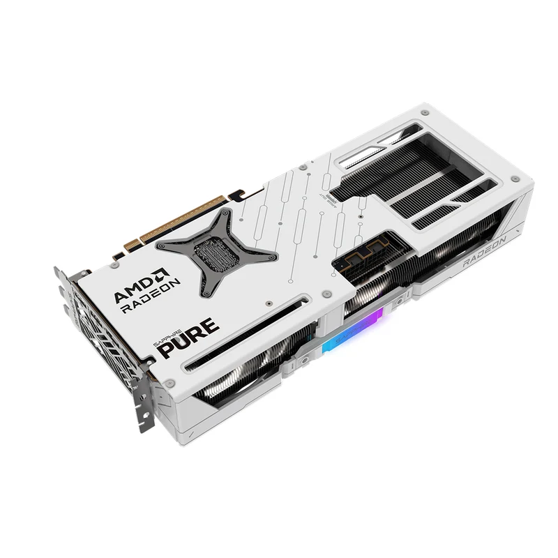 Sapphire Pure AMD Radeon RX 9070 XT Gaming OC 16GB Dual HDMI/Dual DP Graphics Card