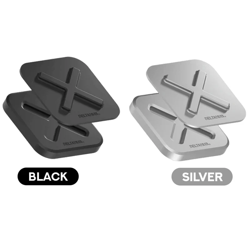 DeltaHub HoldX Magnetic Mount 1-Pack (Black, Silver) (HX-BL-D, HX-SL-D)