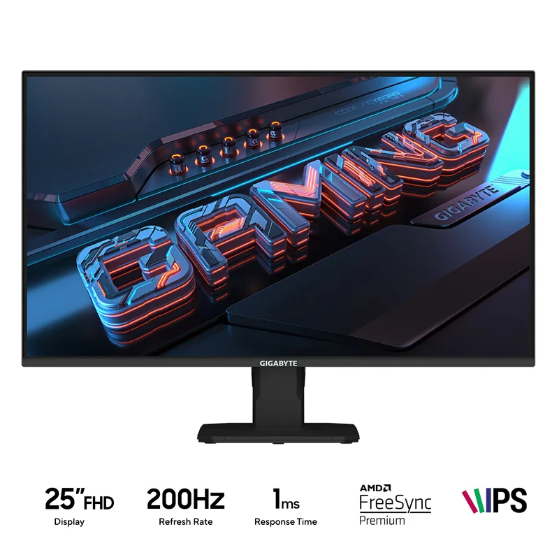 Gigabyte GS25F2 25" FHD (1920x1080) 200Hz 1ms GTG SS IPS Gaming Monitor