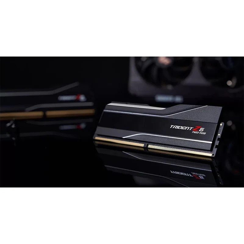 G.Skill Trident Z5 Neo RGB DDR5 48GB (2x24GB) 6000 MT/s CL28-36-36-96 1.35V AMD EXPO Desktop Memory (Matte Black) (F5-6000J2836F24GX2-TZ5NR)
