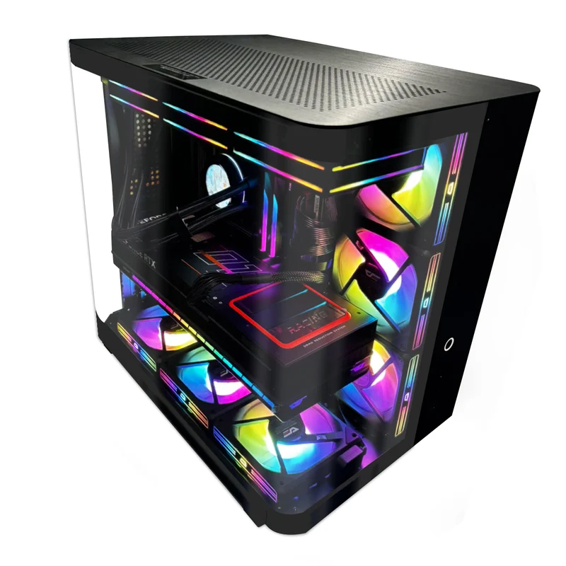 Ultra TK-2 Black Desktop Gaming PC | Ryzen 9 9900X | 64GB RAM | 4TB SSD | RTX 5080 | Windows 11 Pro