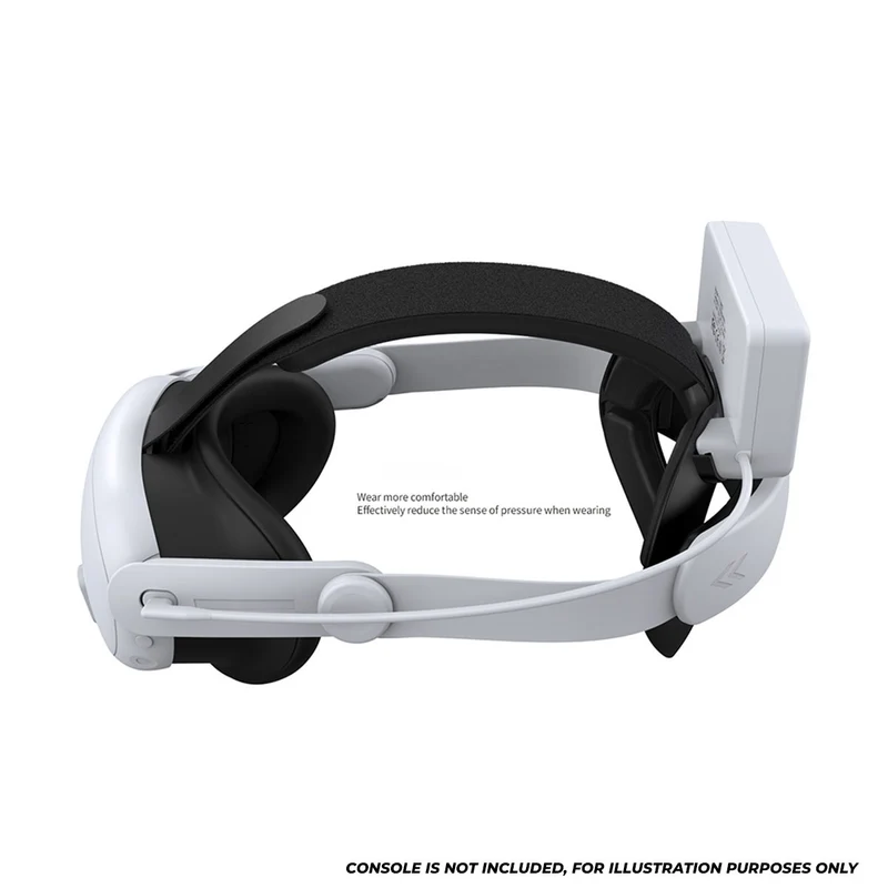 Dobe Adjustable Head Strap & Rechargeable Battery 37000mWh for Meta Quest 3 / Meta Quest 3S TY-3882
