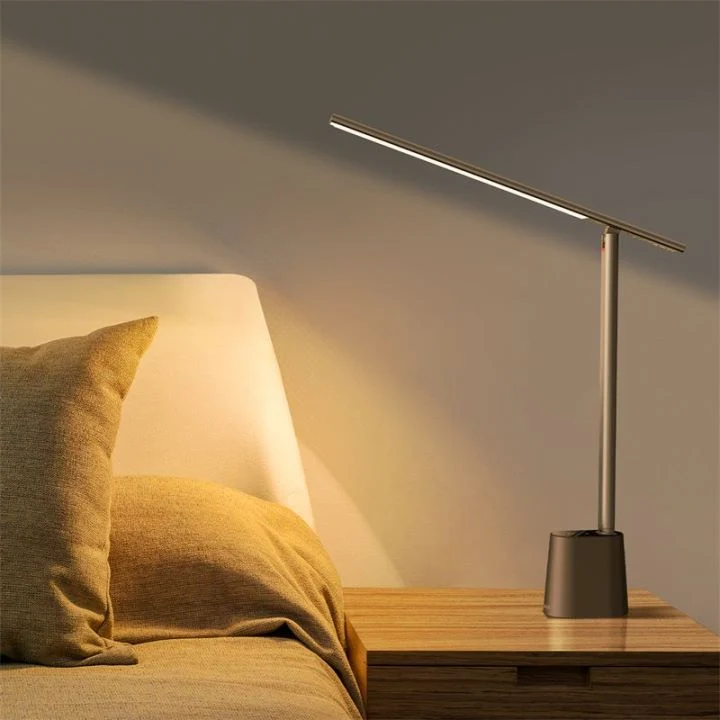 Baseus Smart Eye Series Rechargeable Folding Reading Desk Lamp Smart Light (Dark Grey, White) (DGZG-0G, DGZG-02)