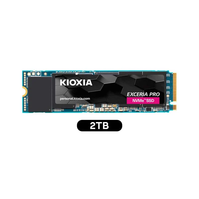 Kioxia Exceria PRO PCIe Gen4 x4 M.2 2280 NVME SSD (1TB, 2TB) (LSE10Z001TG8, LSE10Z002TG8)
