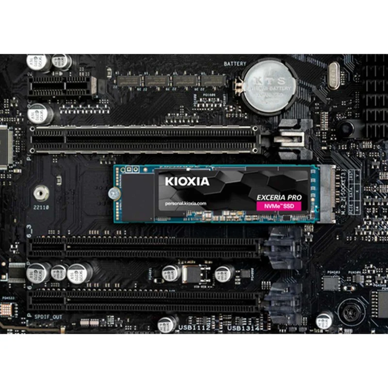 Kioxia Exceria PRO PCIe Gen4 x4 M.2 2280 NVME SSD (1TB, 2TB) (LSE10Z001TG8, LSE10Z002TG8)