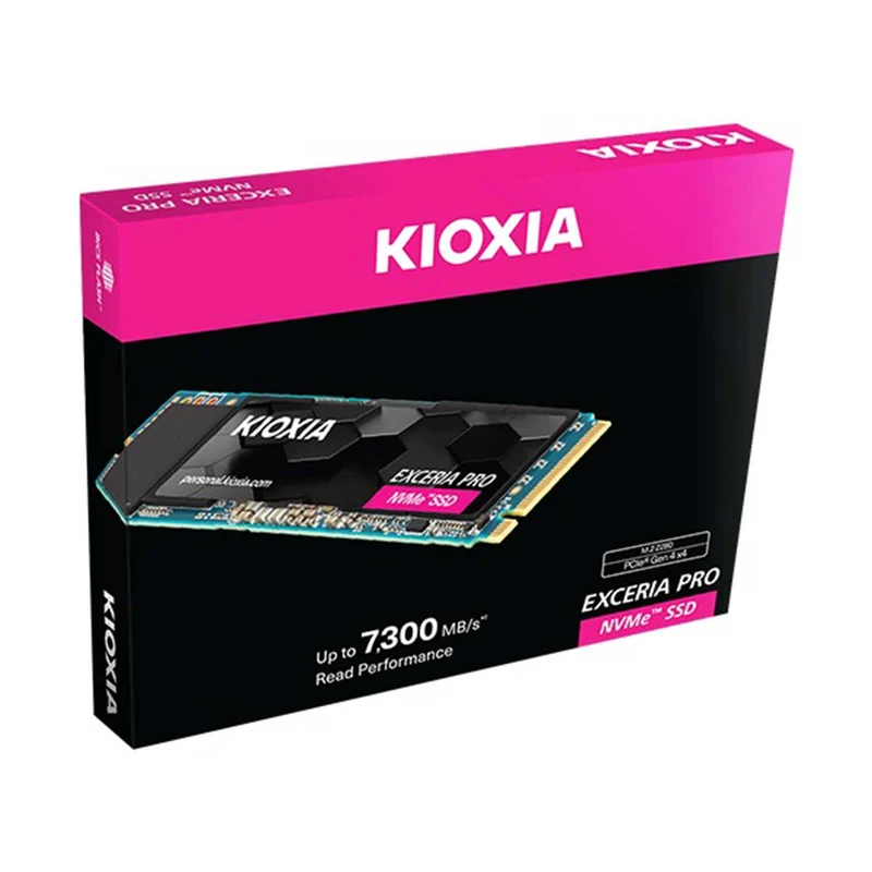 Kioxia Exceria PRO PCIe Gen4 x4 M.2 2280 NVME SSD (1TB, 2TB) (LSE10Z001TG8, LSE10Z002TG8)