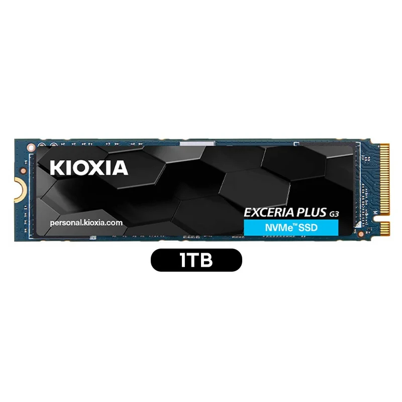 Kioxia Exceria Plus G3 PCIe Gen4 x4 M.2 2280 NVME SSD (1TB, 2TB) (LSD10Z001TG8, LSD10Z002TG8)