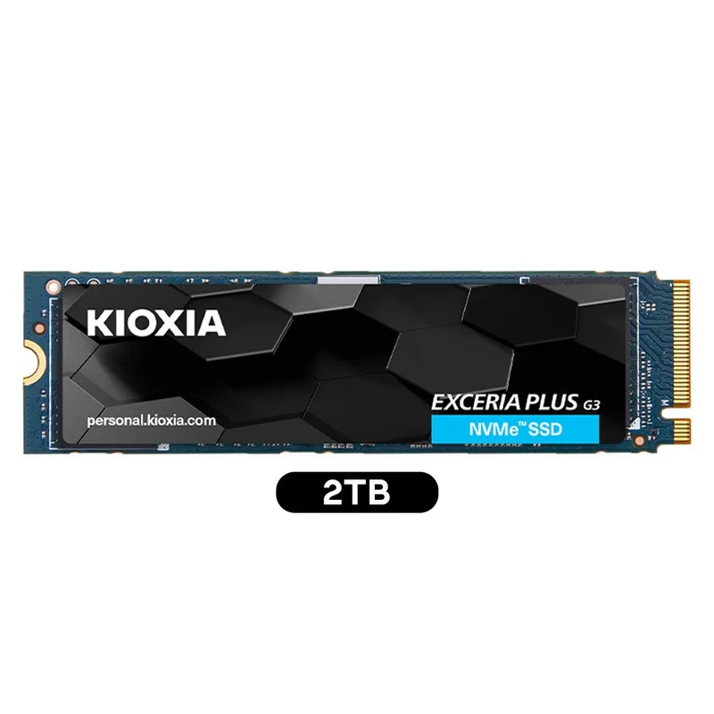 Kioxia Exceria Plus G3 PCIe Gen4 x4 M.2 2280 NVME SSD (1TB, 2TB) (LSD10Z001TG8, LSD10Z002TG8)