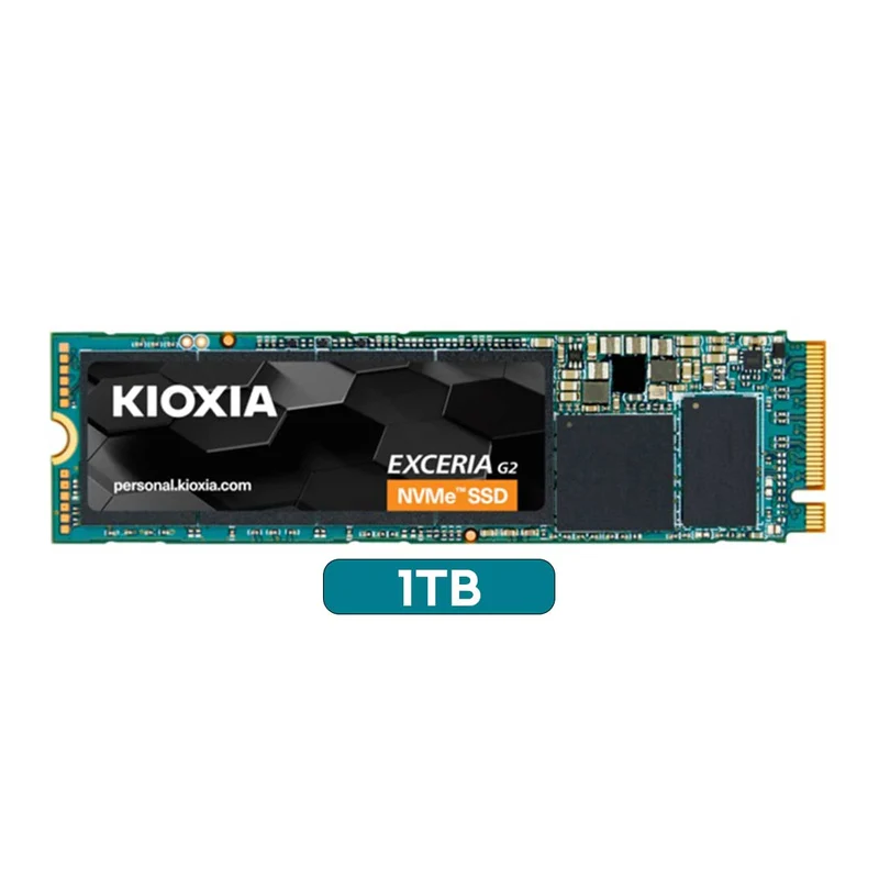 Kioxia Exceria G2 PCIe Gen3 x4 M.2 2280 NVME SSD (500GB, 1TB) (LRC20Z500GG8, LRC20Z001TG8)