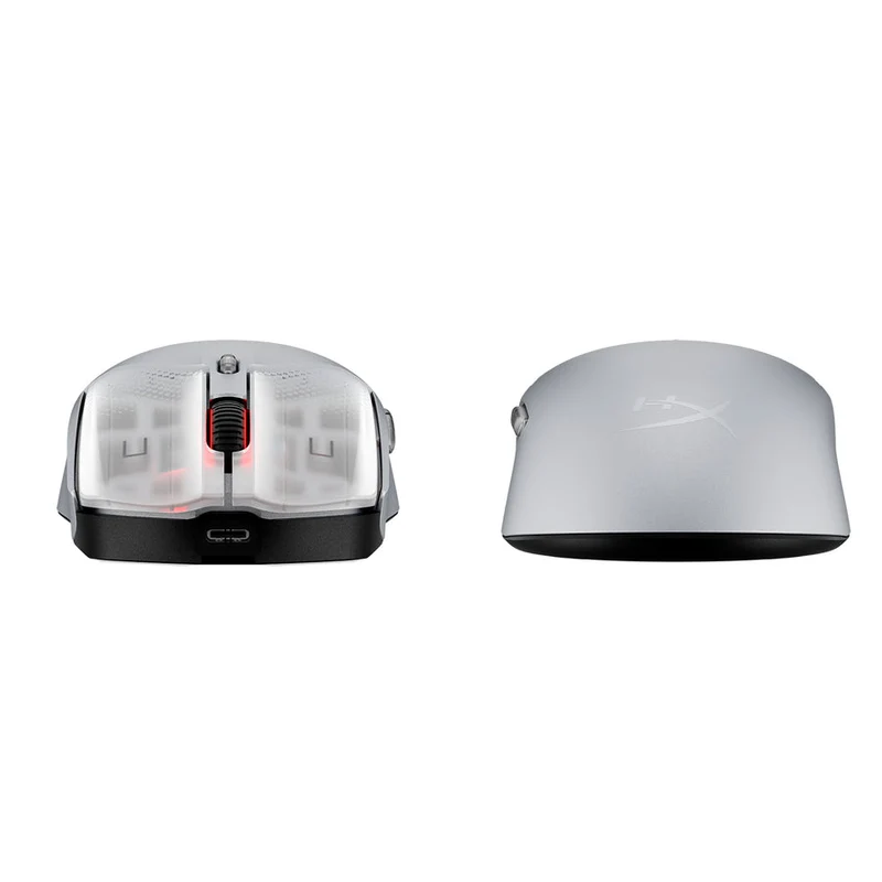 HyperX Pulsefire Haste 2 S Wireless Gaming Mouse for PC/PS5/Xbox Series X/S (Silver, Navy) (9B002AA, 9B001AA)