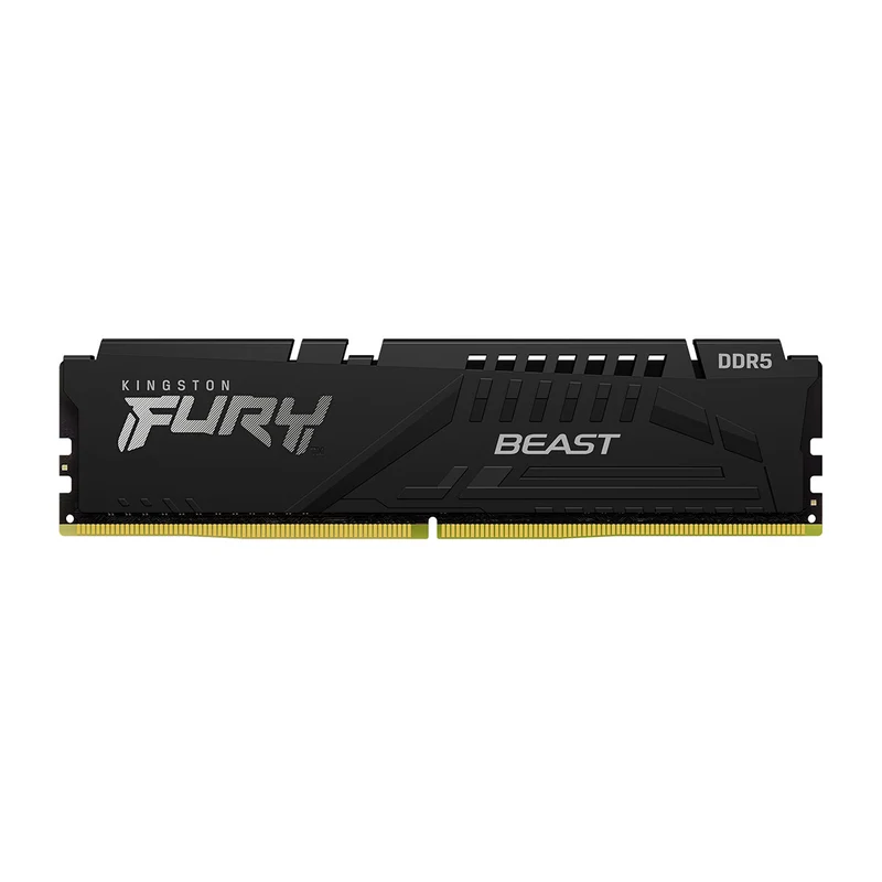 Kingston Fury Beast 32GB DDR5 5600MT/s CL40-40-40 1.25V XMP Desktop Memory (KF556C40BB-32)