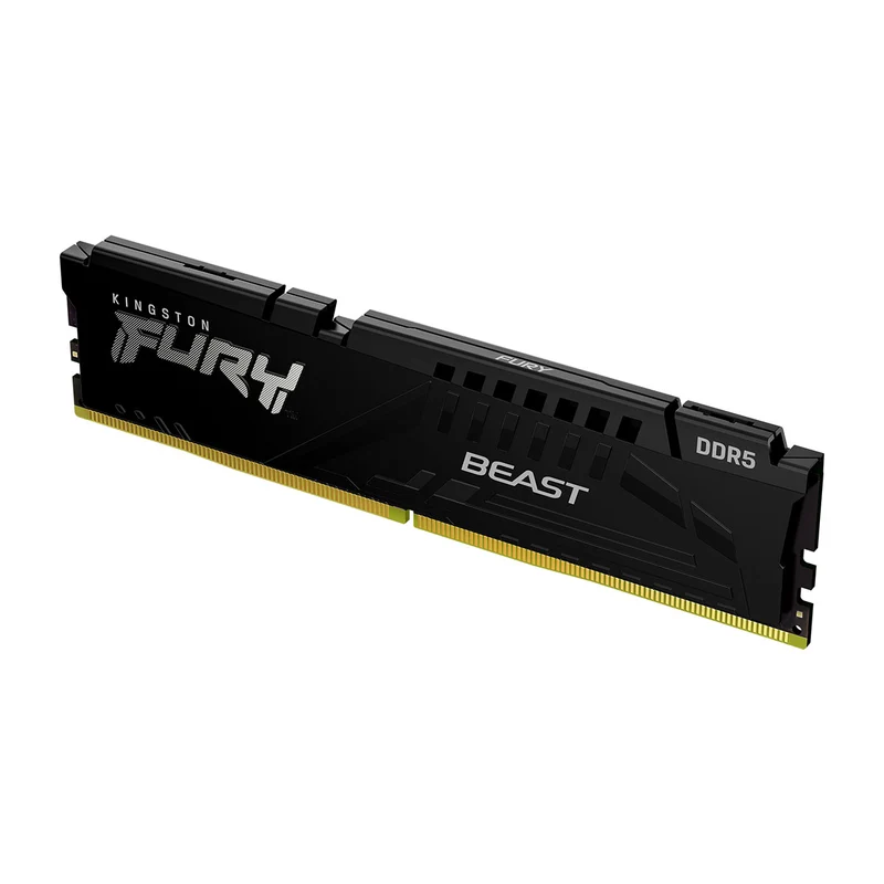 Kingston Fury Beast 32GB DDR5 5600MT/s CL40-40-40 1.25V XMP Desktop Memory (KF556C40BB-32)