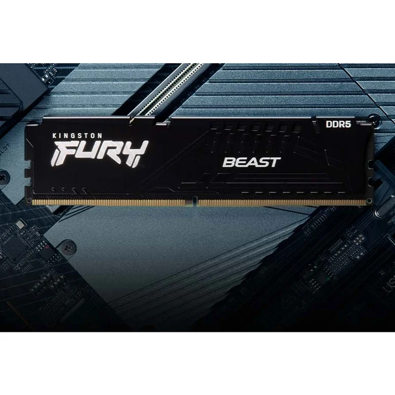 Kingston Fury Beast 32GB DDR5 5600MT/s CL40-40-40 1.25V XMP Desktop Memory (KF556C40BB-32)