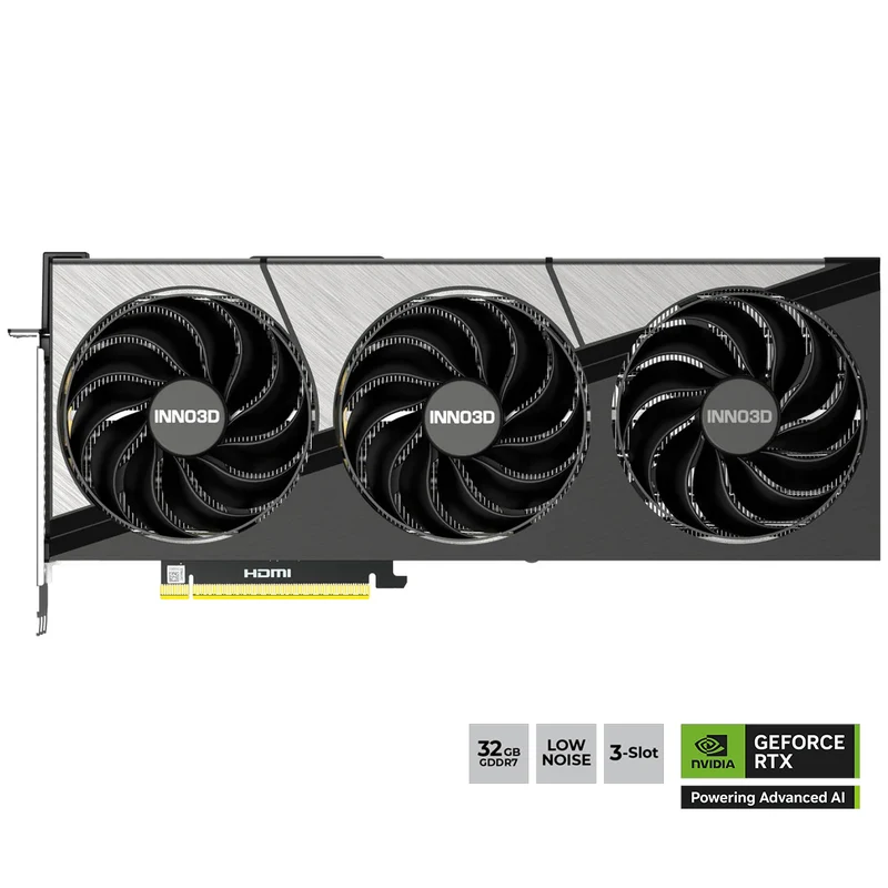 INNO3D GeForce RTX 5090 X3 32GB GDDR7 Graphics Card (N50903-32D7-17593928)