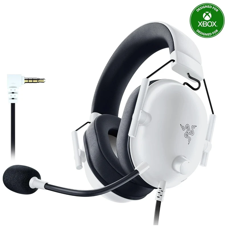 Razer BlackShark V2 X for Xbox - Wired Esports Headset (Quartz, White)