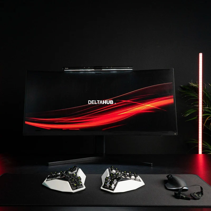 DeltaHub Gaming Desk Pad (Small, Large) (GDP-S-D, GDP-L-D)
