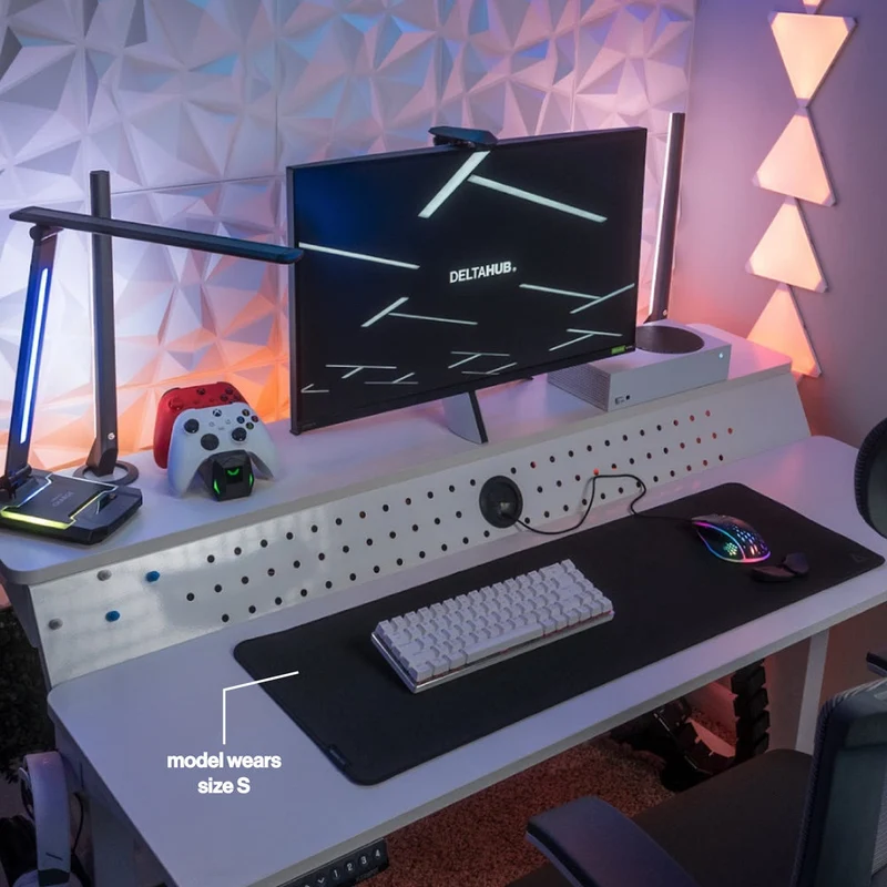 DeltaHub Gaming Desk Pad (Small, Large) (GDP-S-D, GDP-L-D)