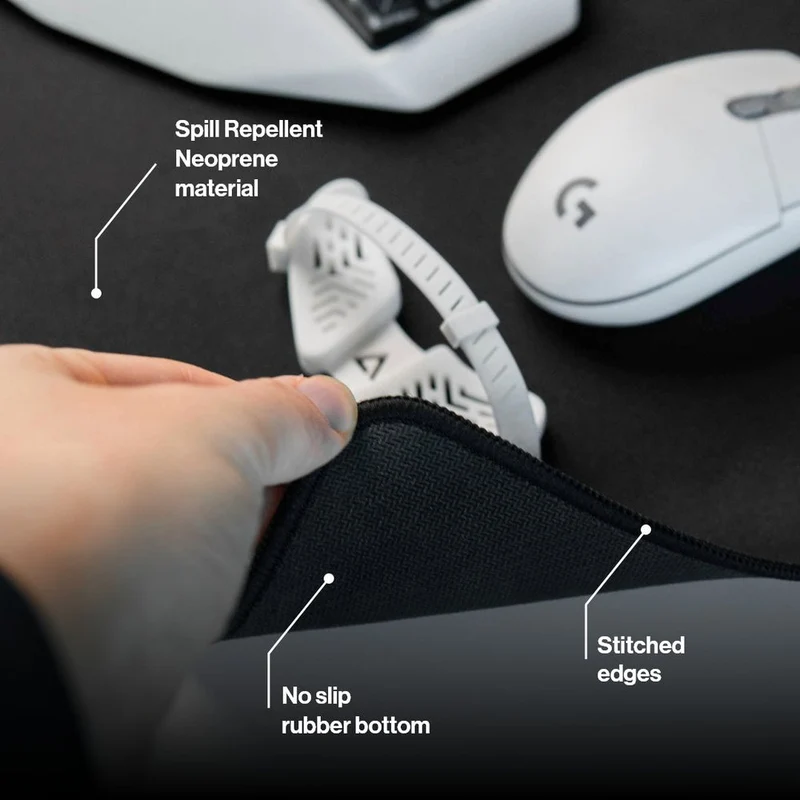 DeltaHub Gaming Desk Pad (Small, Large) (GDP-S-D, GDP-L-D)