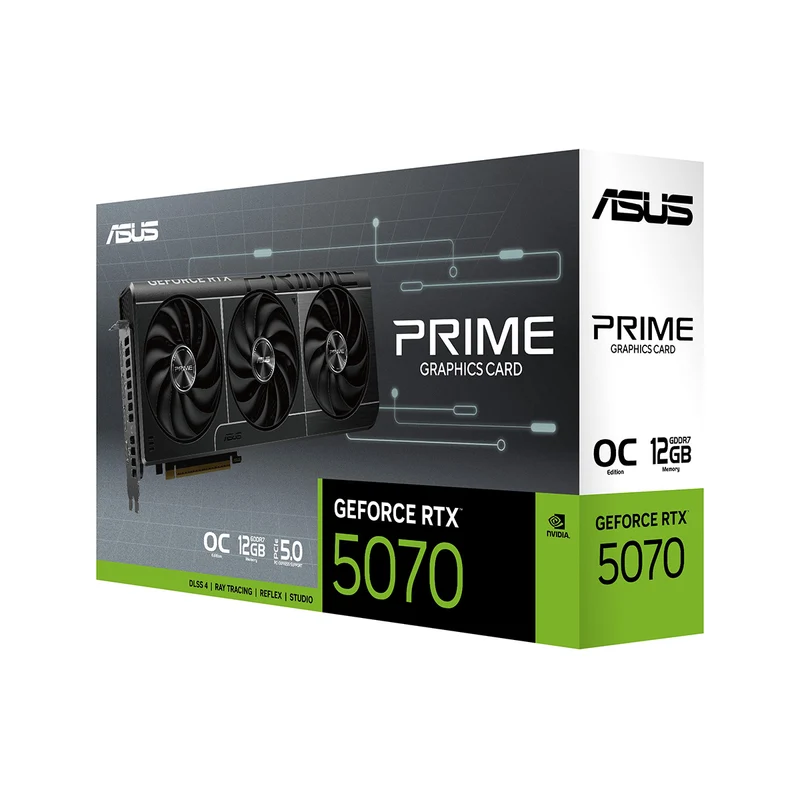 Asus Prime GeForce RTX 5070 OC 12GB GDDR7 Graphics Card