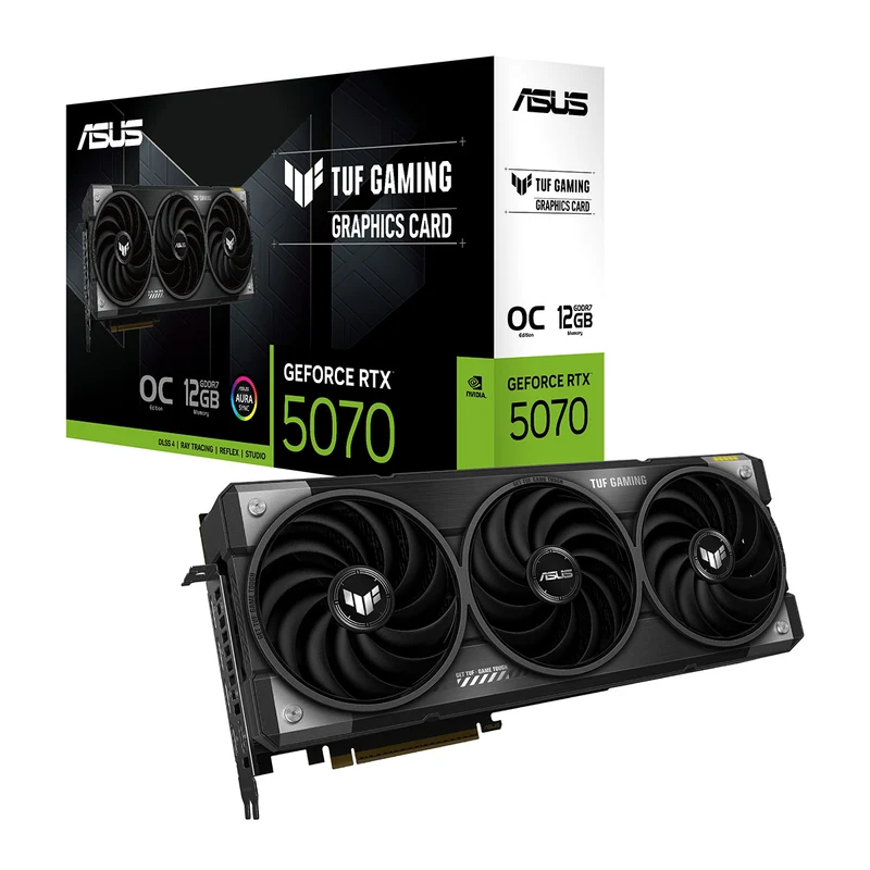 Asus TUF Gaming GeForce RTX 5070 OC 12GB GDDR7 Graphics Card
