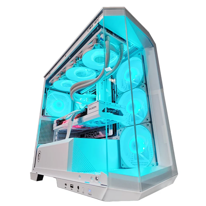 Sophos M100R White Desktop Gaming PC | AMD Ryzen 7 7700X | 32GB RAM | 1TB SSD | RX 7800 XT | Windows 11 Pro
