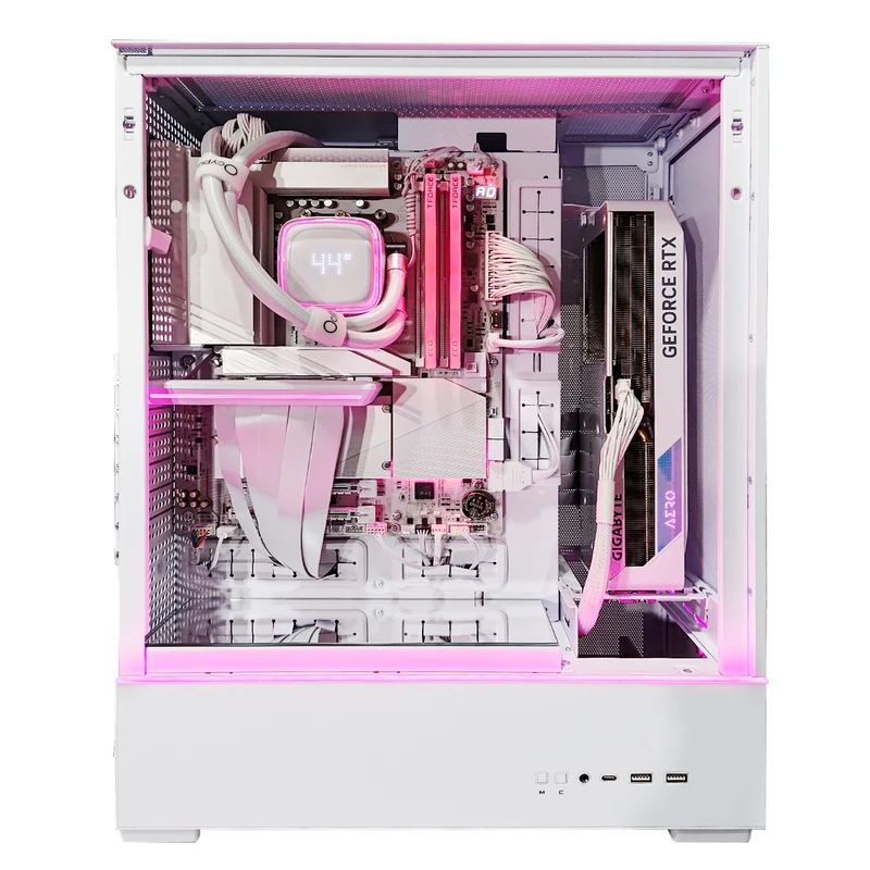 Ultra SUP 01 White Desktop Gaming PC | AMD Ryzen 7 7800X3D | 64GB RAM | 2TB SSD | RTX 4070 TI | Windows 11 Pro