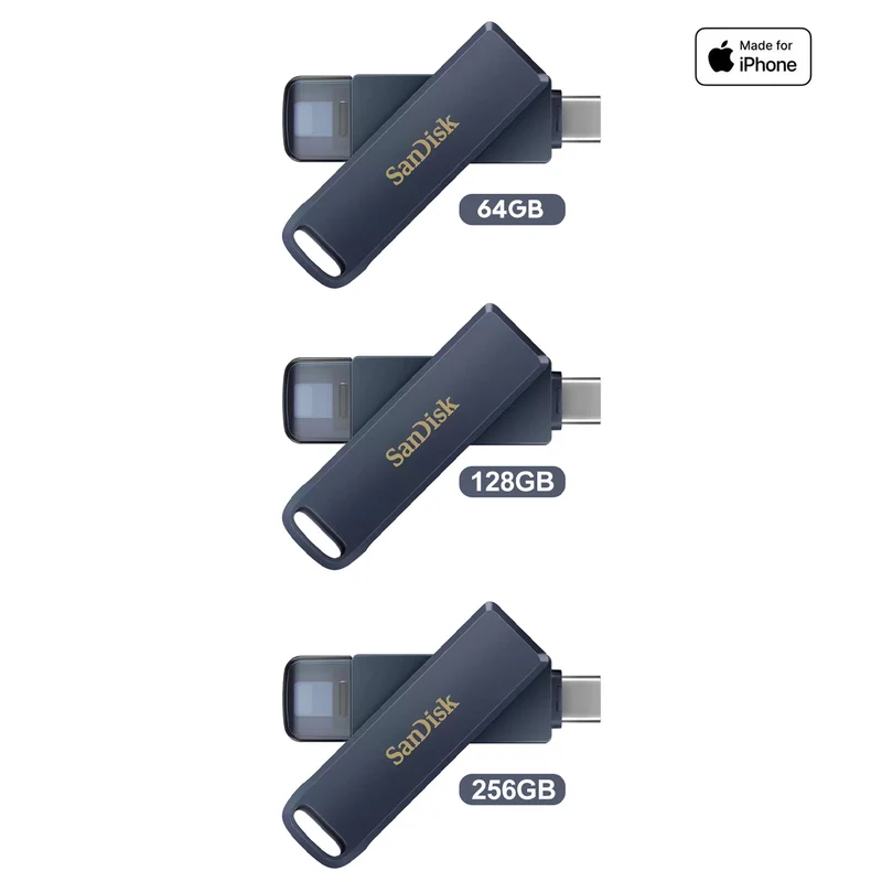 Sandisk Phone Drive for iPhone (64GB, 128GB, 256GB)